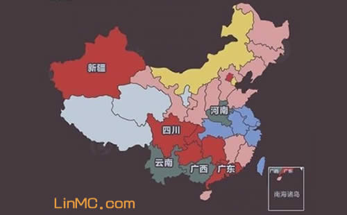 甘肃省地图标注